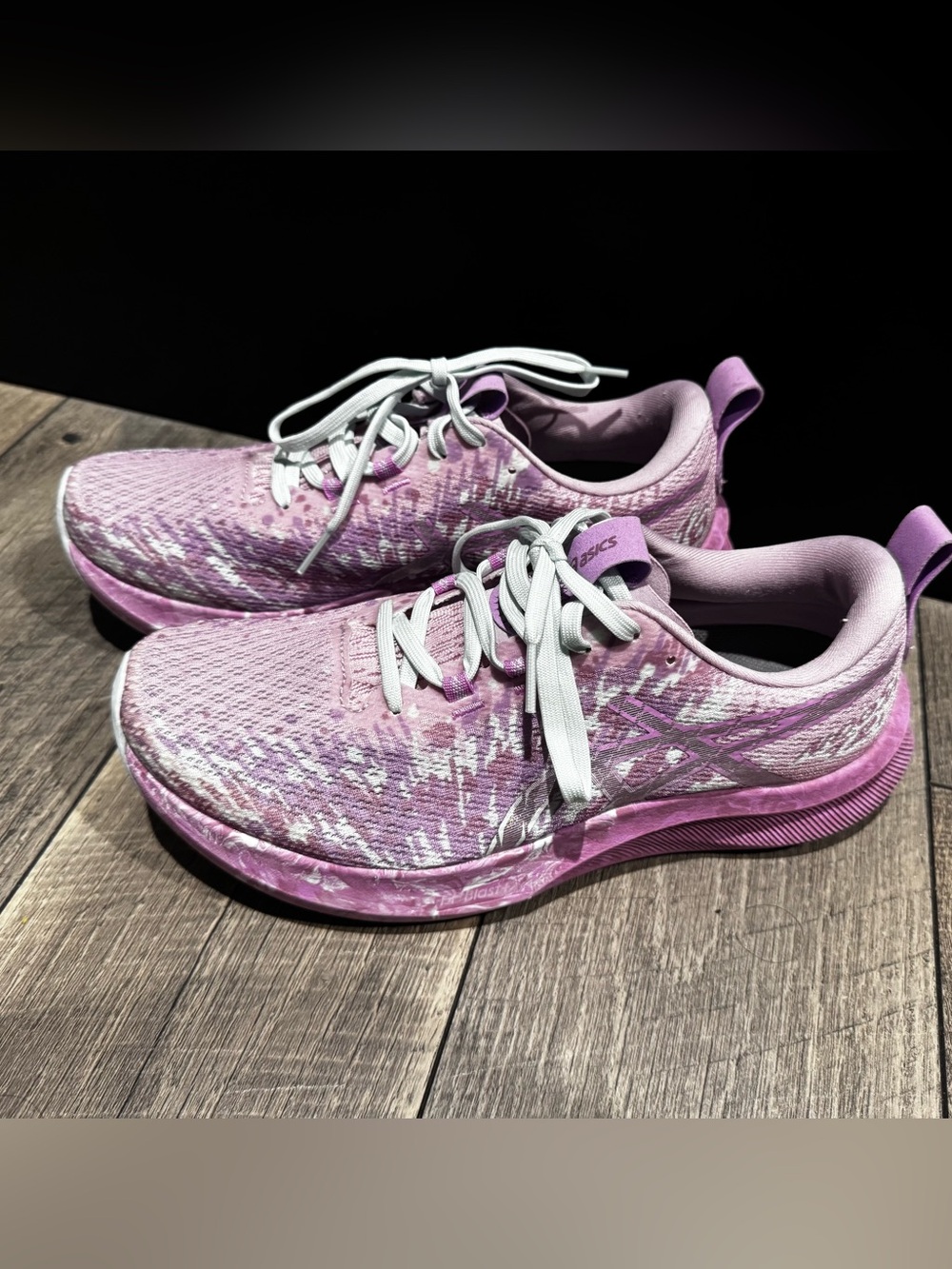 ASICS Women's Noosa Tri 16 Running Shoes Purple Pink Size 9